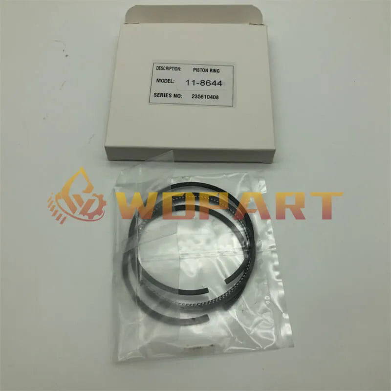 11-8644 Piston Ring Set STD 66mm for Thermo King Carrier Yanmar Engine 3.74 2.49