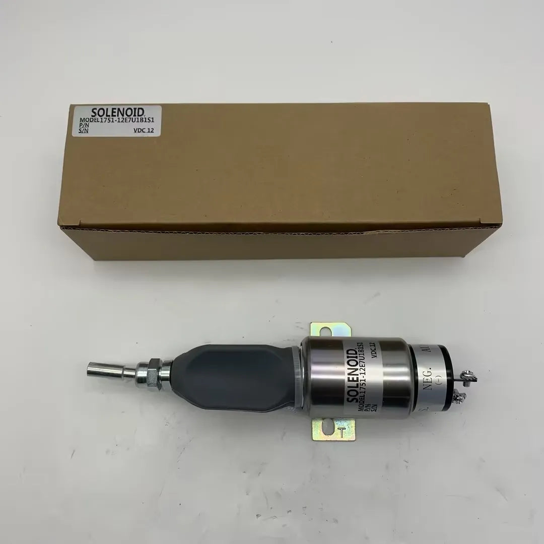 1751-12E7U1B1S1 1700-2507 Diesel Fuel Stop Solenoid for Woodward 12V