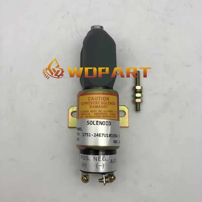Diesel Stop Solenoid SA-3932-T 1751-24E7U1B1S1 for Woodward