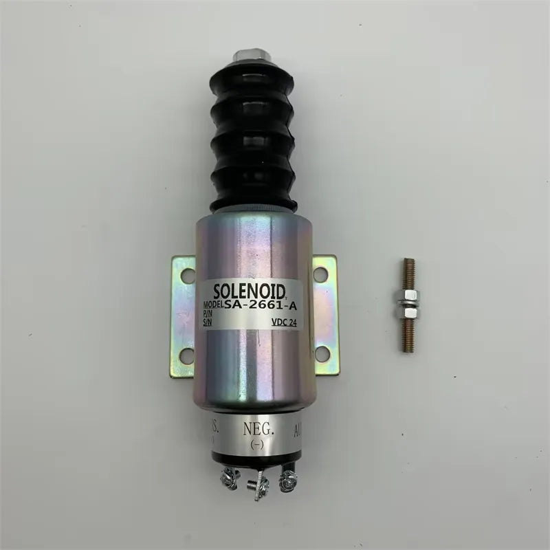 SA-2661-A 2001-24E2U1B2A Fuel Shutoff Stop Solenoid for Woodward 24V 2000 Series