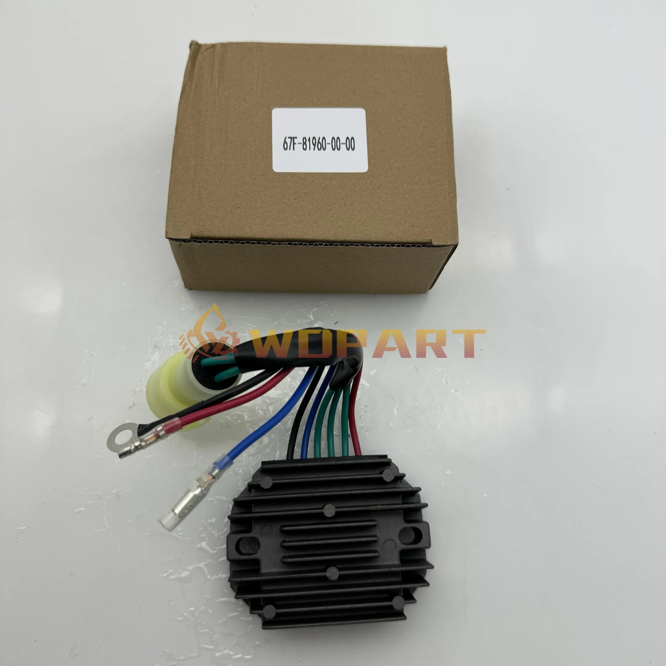 67F-81960-00-00 67F-81960-10-00 67F-81960-11-00 12V 3 Wire Voltage Rectifier Regulator for 2000-2005 Yamaha 80-100HP Outboards
