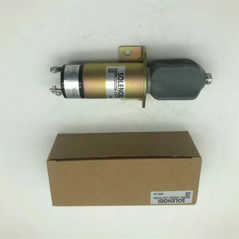 1500-1018 1502ES-12C7U1B1S1 Diesel Stop Solenoid for Woodward 12V 1502ES