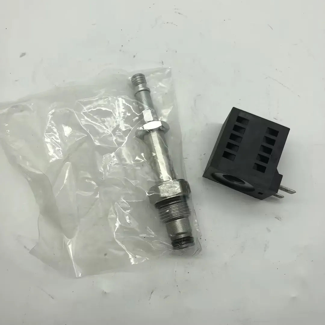 WDPART 66465 66465GT W/20V NC Manual Solenoid Lowering Valve for Genie Vertical Mast Lift GR12 GR15 GRC12