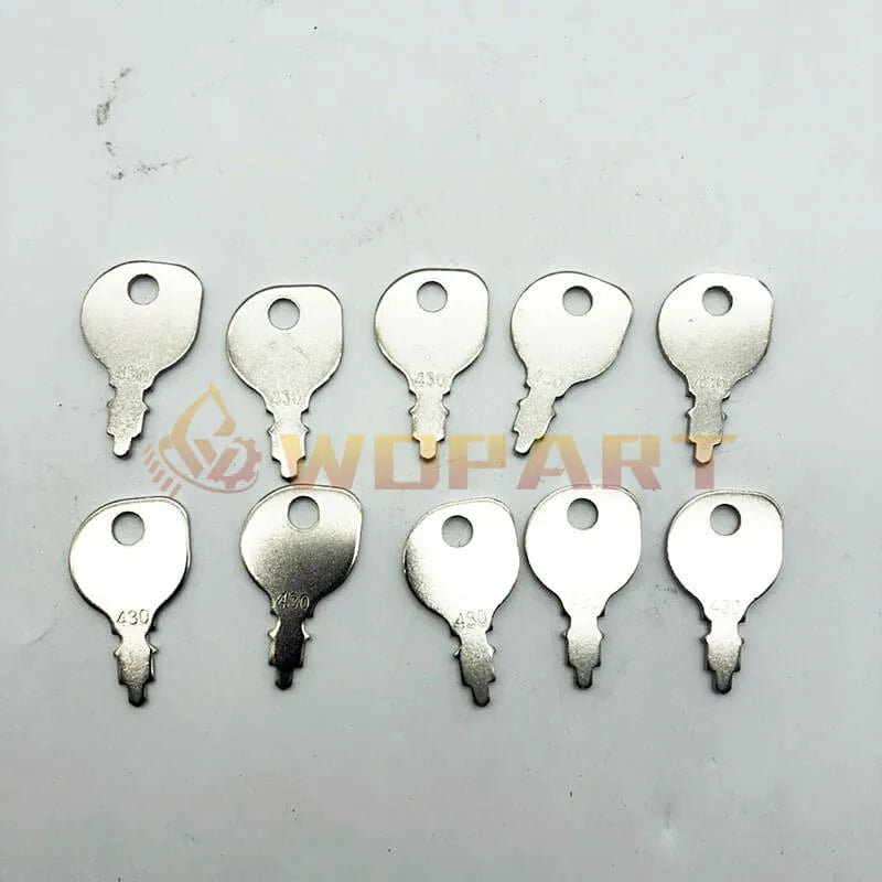 5Pcs Ignition Starter Switch Key 430 M40718 for John Deere