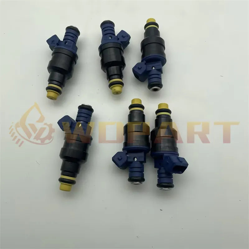 6PCS 0280150957 0280150927 Fuel Injectors for Dodge Chrysler 3.8L 3.9L 1995-1996
