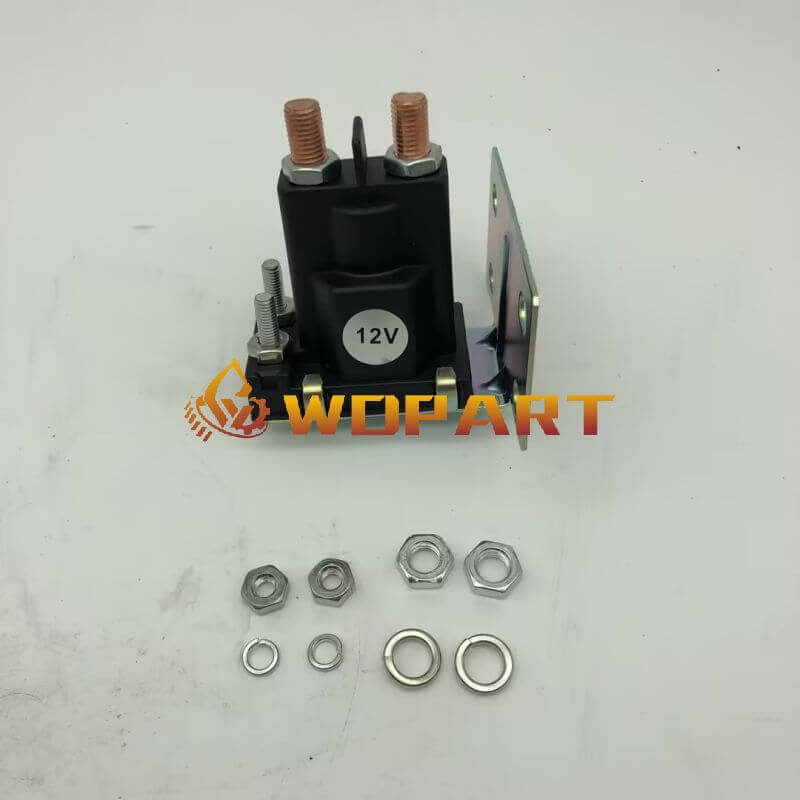 AM104036 Equipment Starter Solenoid 12V for John Deere 108 111 116 STX30 STX38 STX46 R72 R92 GX75 RX75