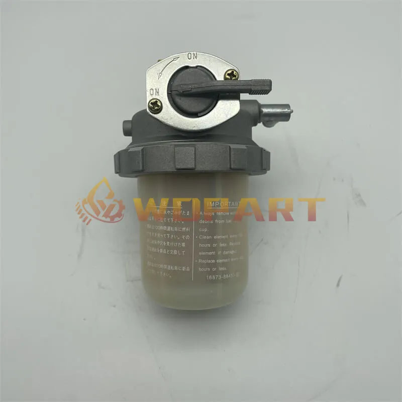 Fuel Filter Assembly 17388-43010 for Kubota L2250DT L2250F L2550DT L2550DT-GST L2850DT L2850F