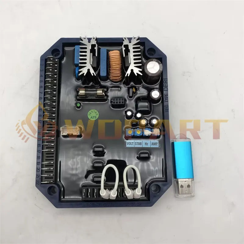 Genuine Original DER1 A7998 Automatic Voltage Regulator AVR for Mecc Alte Generator Genset