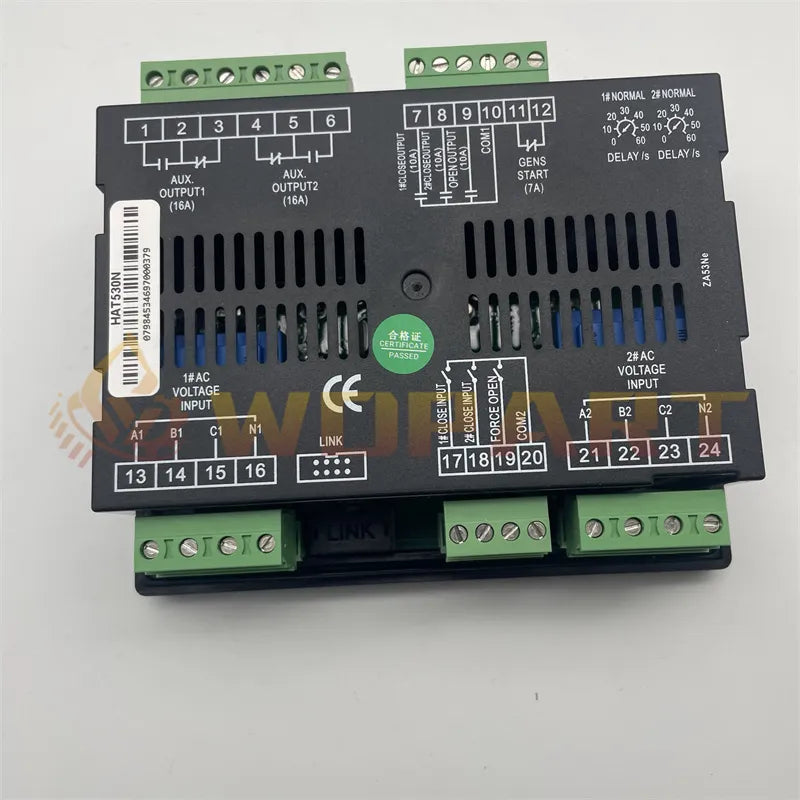 SmartGen HAT530N ATS Controller for NO Breaking ATS and ONE Breaking ATS