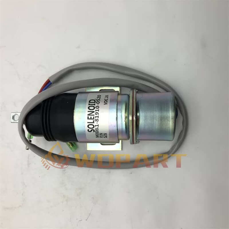 Stop Solenoid Valve 1-81910-0520 1819100520 for Isuzu 4JG1 4JG2 6BG1 6BB1 Engine