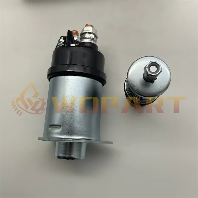 WDPART 3E7859 24V Solenoid for Caterpillar CAT Engine 3116 3126B & Wheel Loader 950G & Crawler 953C D5M