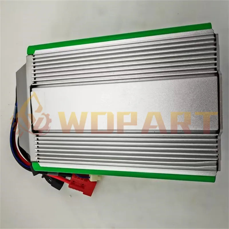 WDPART 48V 25A Battery Charger 128375 128375GT Auto AC X-Led for Genie AL4L AL5L GS-2668 GS-3268 GS-3369 GS-4069