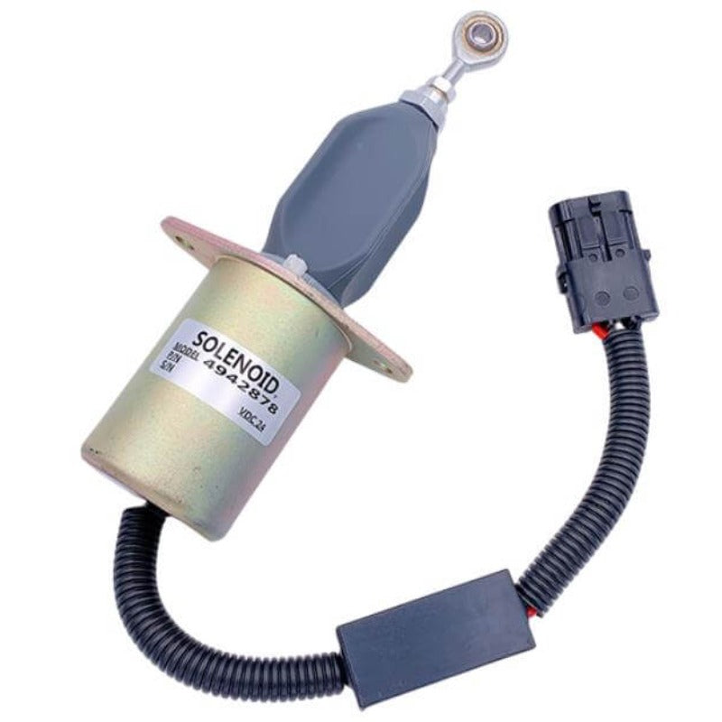 Fuel Shutoff Solenoid 3935649 4946639 for Cummins 5.9L 8.3L with Bosch P7100