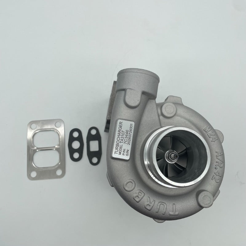 New Turbocharger for Caterpillar Cat 3054 416B/C 426 B/C 428 B/C 436 B/C 438 B/C.