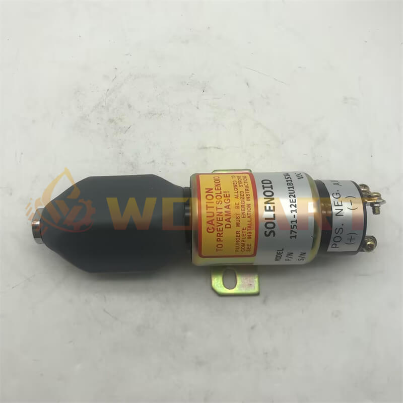 12V Fuel Shutoff Stop Solenoid Valve 1751-12E2U1B1S1A for Woodward