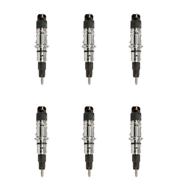 6PCS Reman Fuel Injector 0986435621 for Bosch 2013 - 2018 Dodge 6.7L Cummins 2500 3500