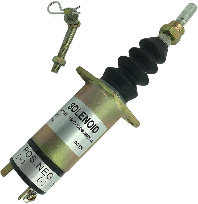 1502-12D6U2B2S1A 1502-12D6U2B2S2A 12V Stop Solenoid - 0