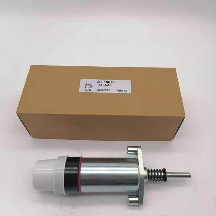 155-4653 fuel Shut off solenoid shutdown valve - 3