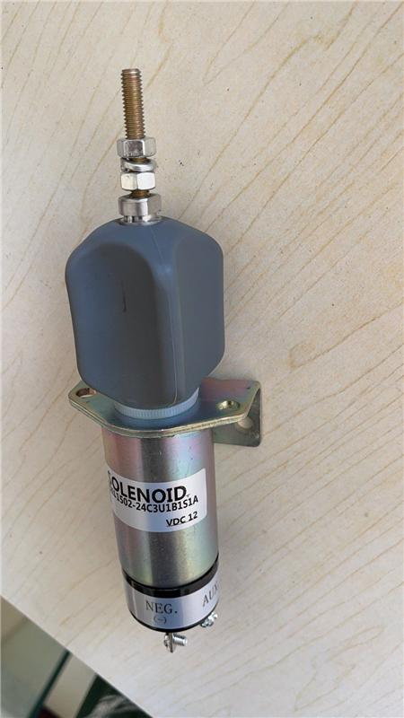 1500-2095 1502-24C3U1B1S1A Diesel Fuel Shutdown Stop Solenoid 24V for Woodward