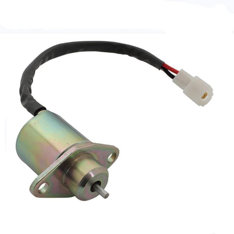 16616-60010 12V Fuel Shutoff Solenoid for Kubota tractor B2100HSE B2400D B2400E F2260 F2560 F2560E