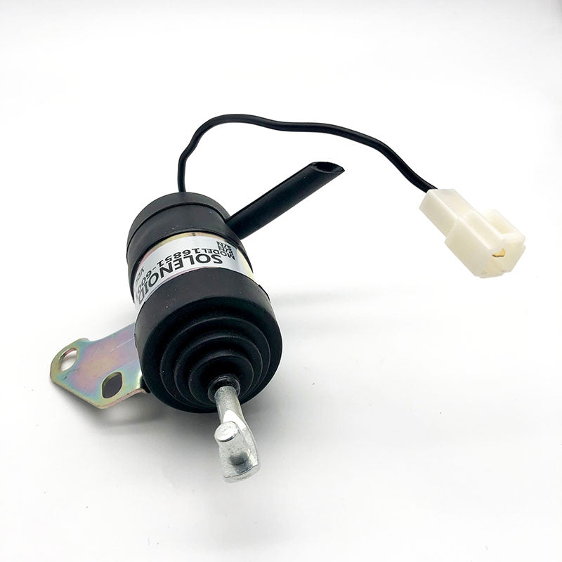 16851-60014 16851-60011 16851-60012 16851-60013 052600-4530 6670776 Fuel Stop Solenoid 12V for Kubota D902 B7410D BX24 BX25 | WDPART