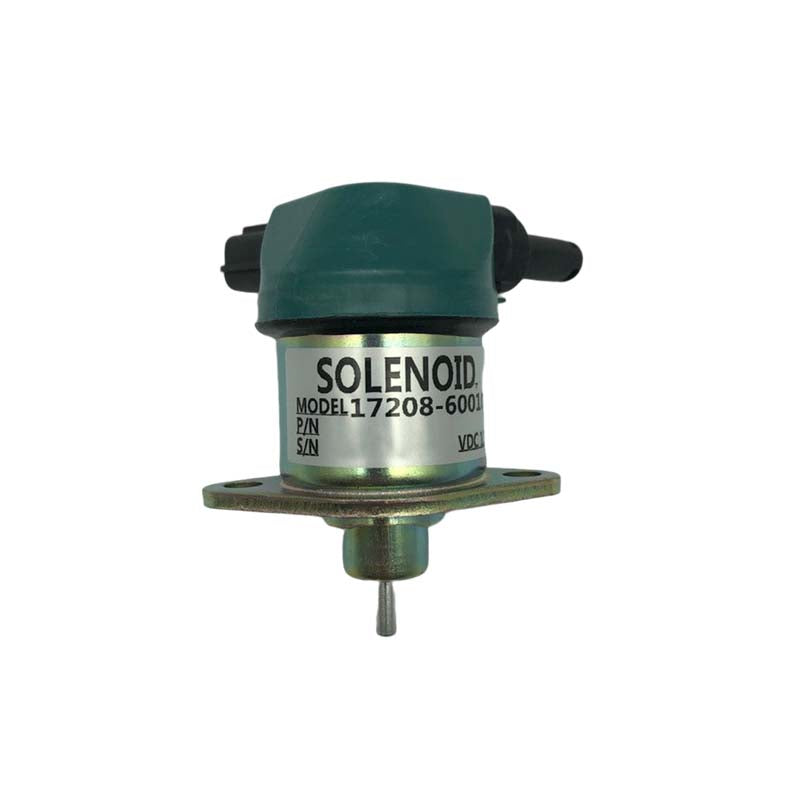 Stop Solenoid 17208-60010 17208-60015 For Kubota Excavator KX71-3 U25S KX71-3S B2410 B2710 B2910 B7610 B7800 HSD.
