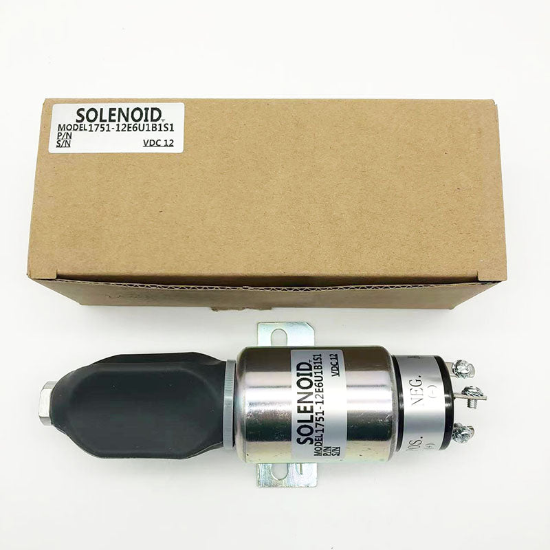 1751-12E6U1B1S1 1700-2556 12V Shut Down Solenoid for Woodward | WDPART
