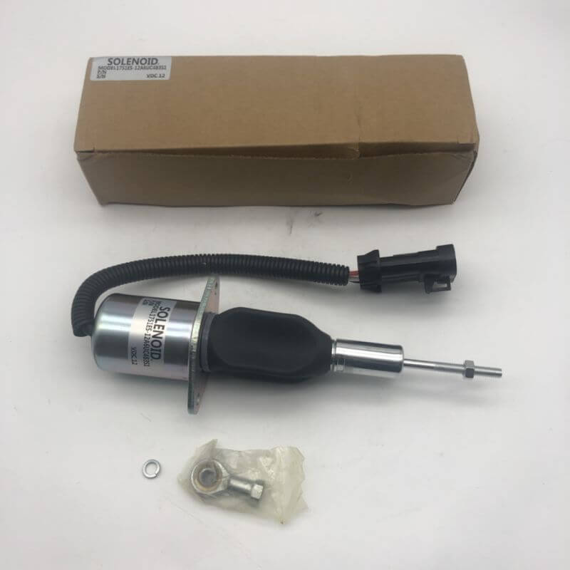 12V Stop Solenoid F3NN9D278BA F2NN9D278BA SA4161-12 3 Terminals for Bosch Ford