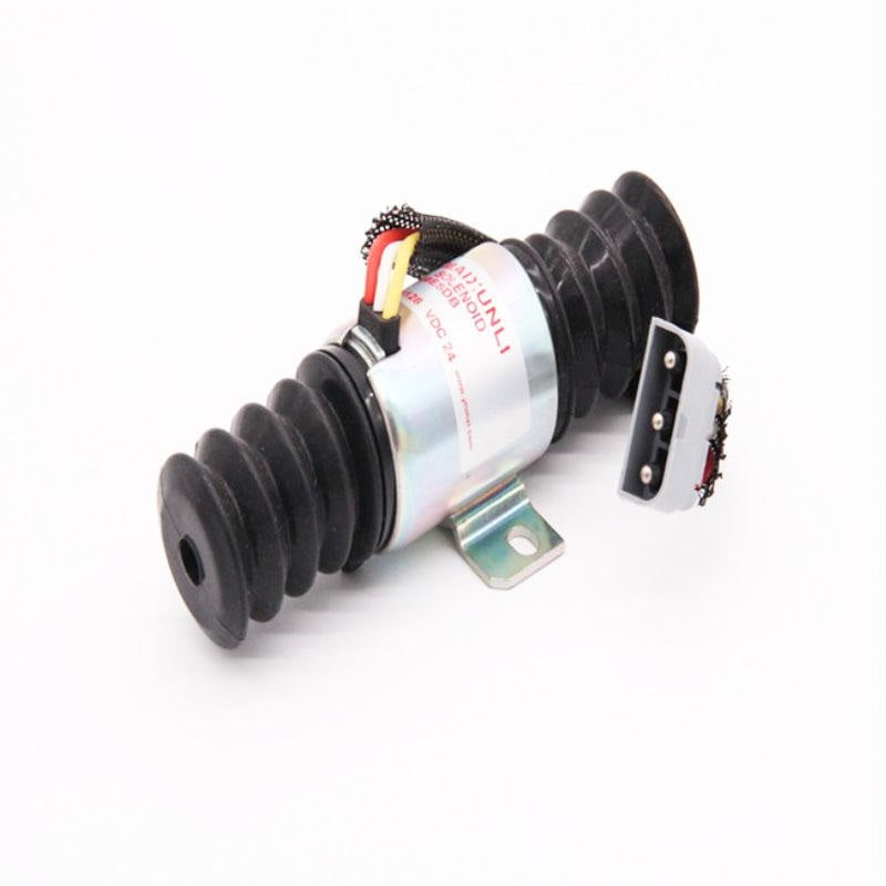 Replacement 1756ESDB-24A2ULB4S5 24V Fuel Stop Solenoid for Perkins Volvo | WDPART