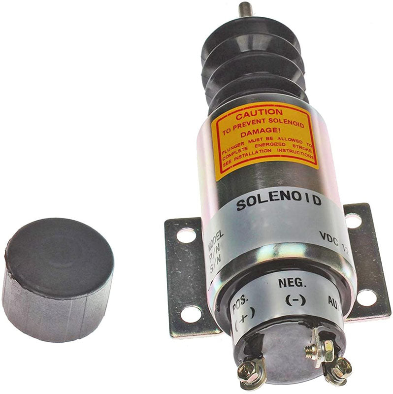 2000-4505 2001-12E2U1B2S1A Stop Solenoid 12V 3 Terminals for Woodward