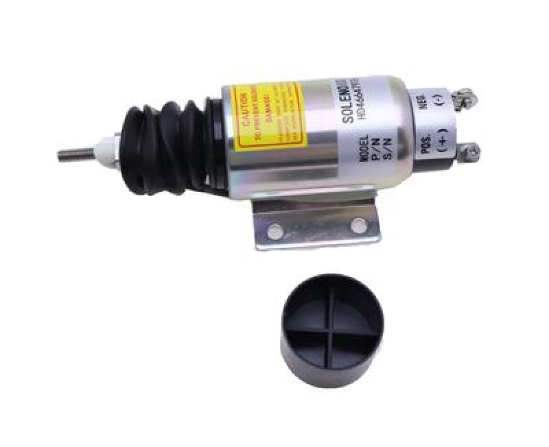 Diesel Stop Solenoid 2000-4516 2001-12E3U1B2S1A 12V with 3 Terminals for Woodward 2000 Series Solenoid | WDPART
