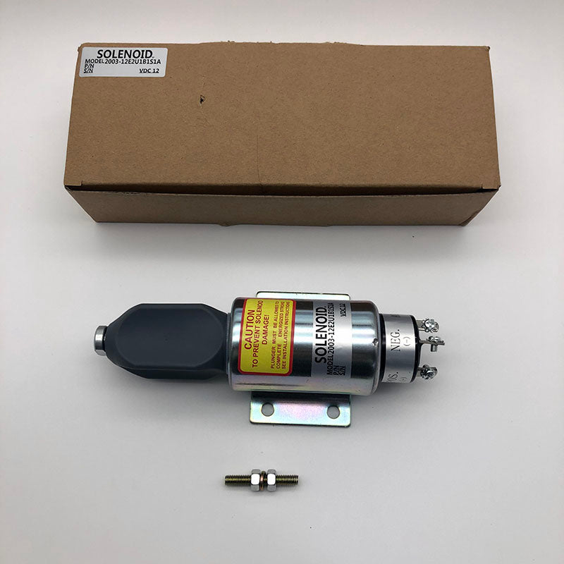 2003-12E2U1B1S1A Fuel Shutoff Stop Solenoid Valve for Woodward Diesel Engines