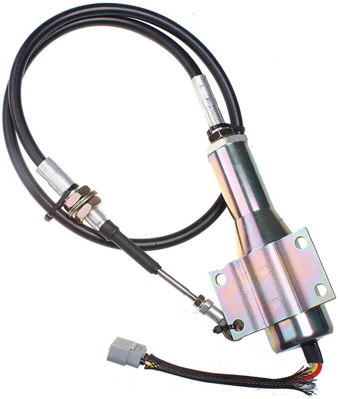 11110030 SA-4744-24 SA-4646 Motor Stop Solenoid 24V for Volvo L120C L180C L330C L70C L220D L70D L90D