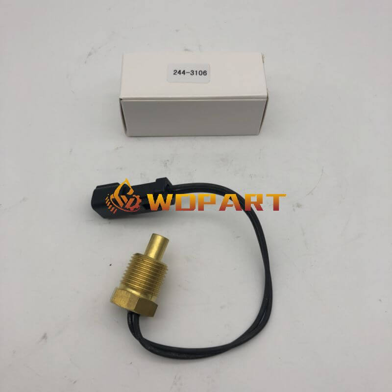 244-3106 Temperature Sensor for Caterpillar CAT 414E 420D 428D 434E 444F 450E Loader