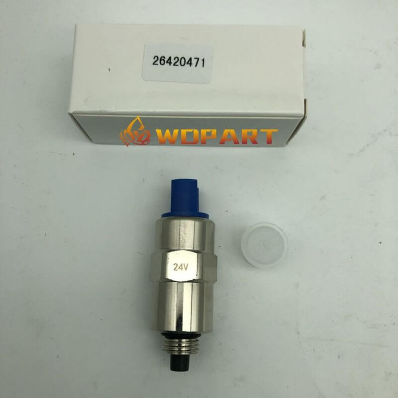 Engine Stop Solenoid 26420471 24V for Perkins 1000 Series