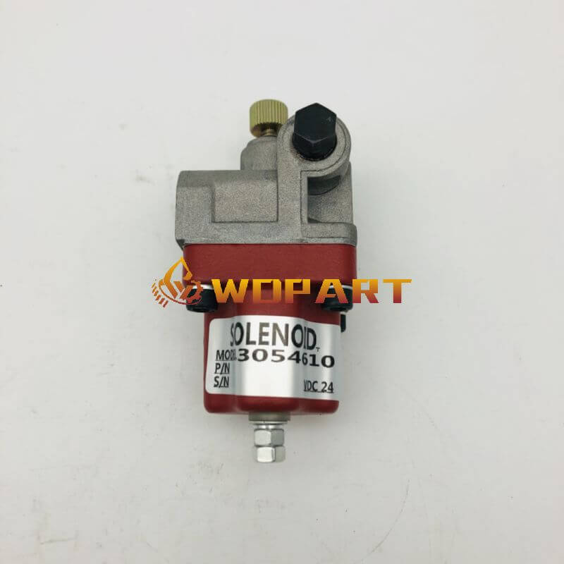 3054610 4024809 12V 24V Fuel Shutoff Solenoid Valve One terminal For Cummins KT50 N14 NTA855 KTA19 Engine