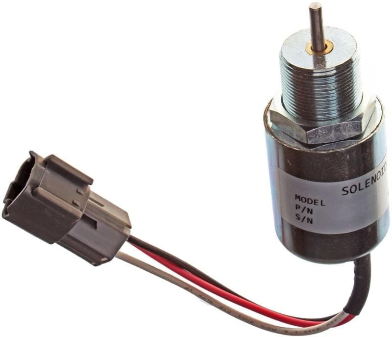 30A87-20402 Stop Solenoid 12V for Mitsubishi L2E L3E S3L2 S4L2 Engine SDMO Volvo Toro | WDPART