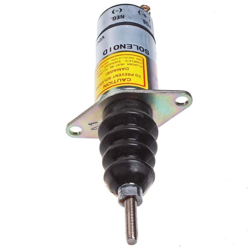 SA-3023-T 1502-12DG1 Diesel Fuel Shutoff Stop Solenoid for Woodward 1500 Series 12V | WDPART