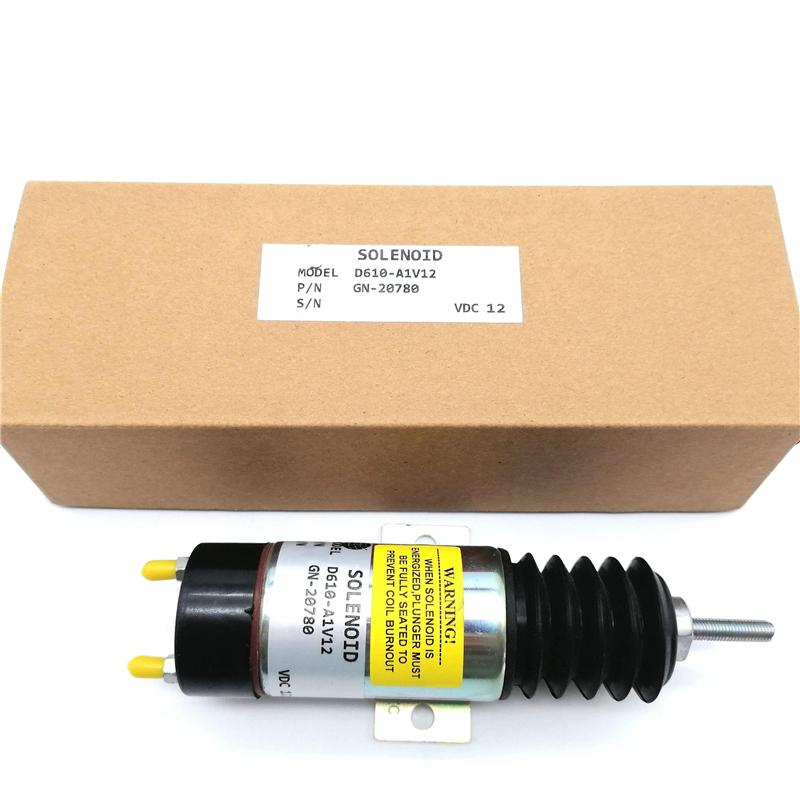 12V Throttle Solenoid D610A1V12 D610-A1V12 For Trombetta