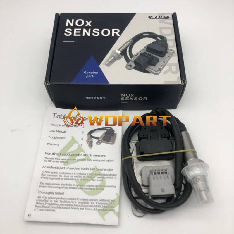 WDPART 5WK9 7360 68227486AA 68197109AA Nitrogen Oxide NOx Sensor 12V for Dodege Ram 2500 3500 4500 5500 6.7L