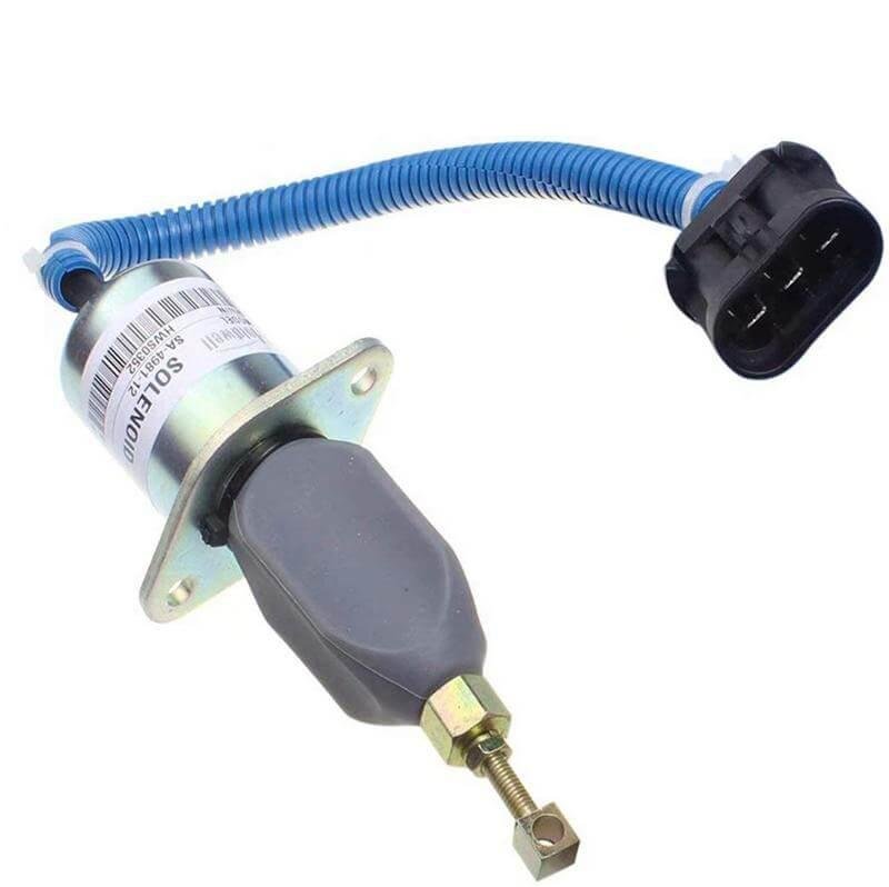 24V Stop Solenoid 3800723 SA-4981-24 For Dodge 94-98 5.9L Cummins Engine