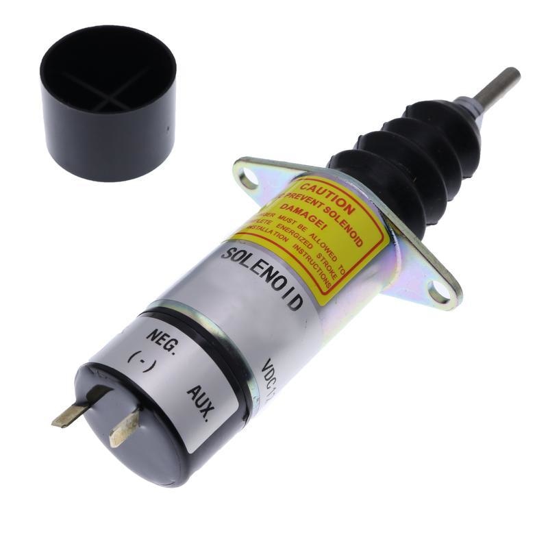 Diesel Stop Solenoid 091543 091544 for Miller 12Vdc 20A Hold Type 1502 Series | WDPART