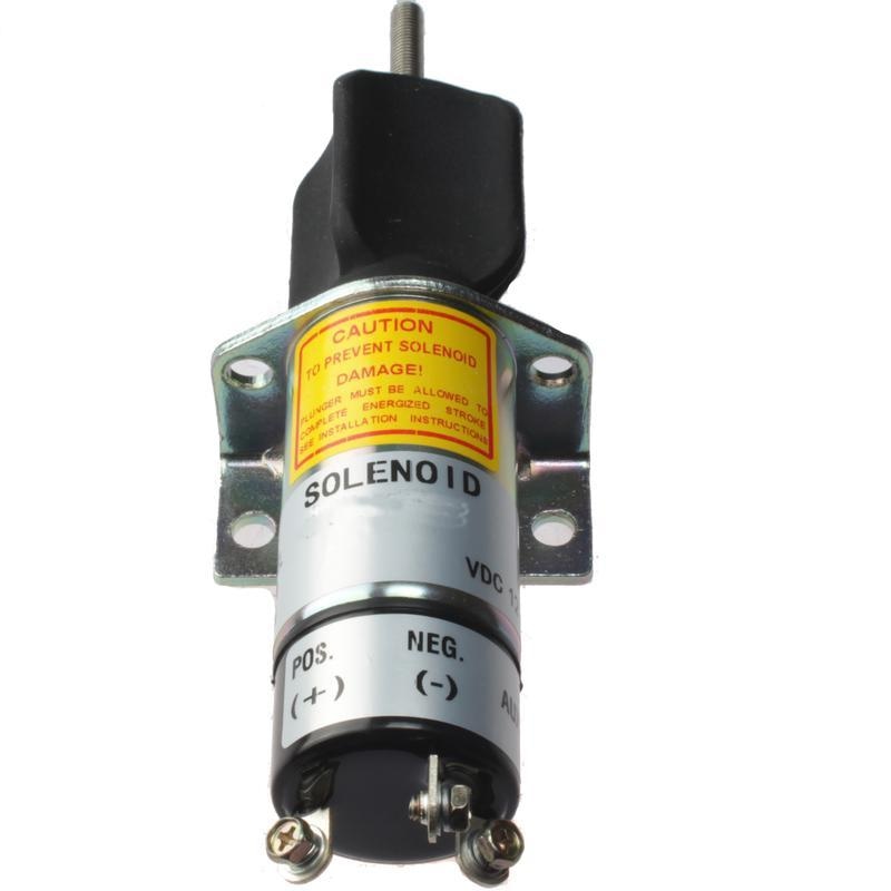 1500-2005 1502-12C2U1B1S1A Diesel Stop Solenoid for Woodward 1502 12V 3 Terminals | WDPART