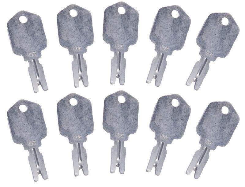 10 Pcs For Clark Crown Gradall Gehl Hyster Komatsu Yale Key