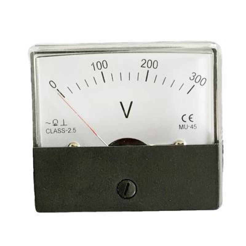 Panel Meter Voltmeter MU45 0-300V For Kipor Single Phase Diesel Generator Parts | WDPART