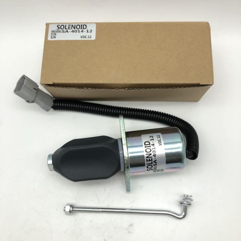 SA-3999 SA-4014 12V or 24V Stop Solenoid for Cummins Excavator