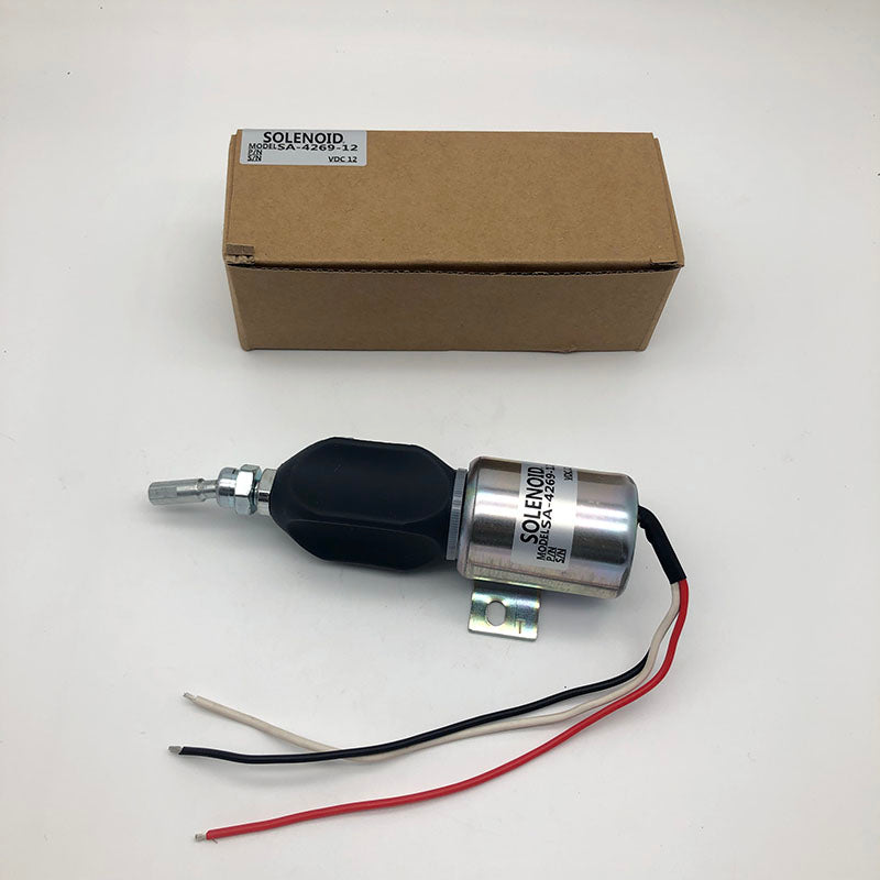 153ES SA-4269-12 Stop Solenoid 12V for Mitsubishi Komatsu WA320-3 Kubota | WDPART