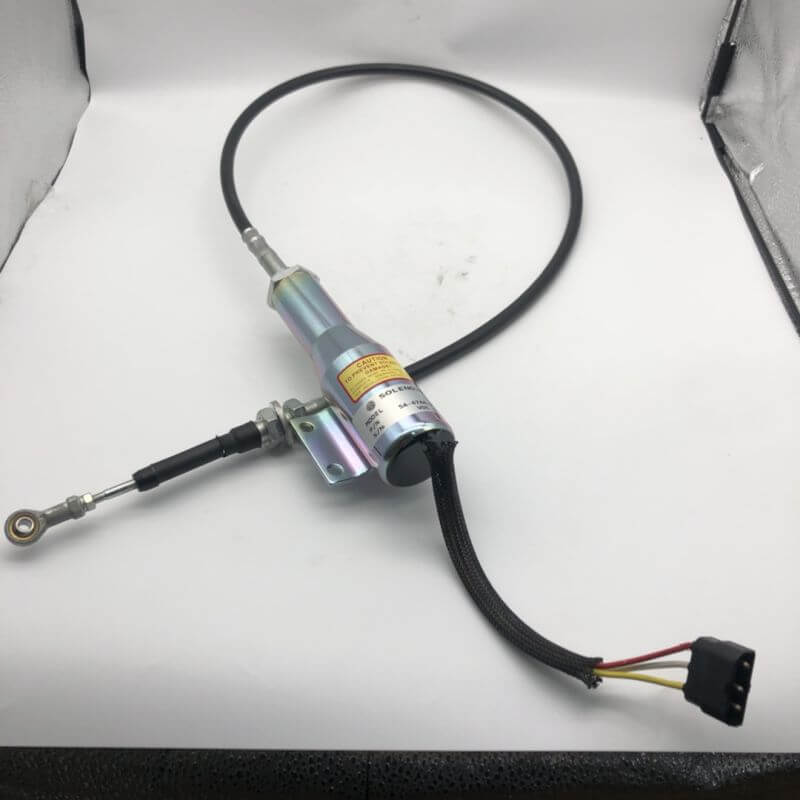 24V Motor Stop Solenoid 11110030 SA-4744-24 SA-4646 for Volvo L120C L180C L330C L70C L220D L70D L90D