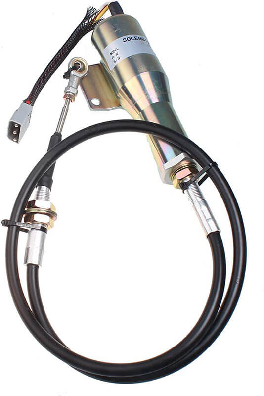 11110030 SA-4744-24 SA-4646 Motor Stop Solenoid 24V for Volvo L120C L180C L330C L70C L220D L70D L90D