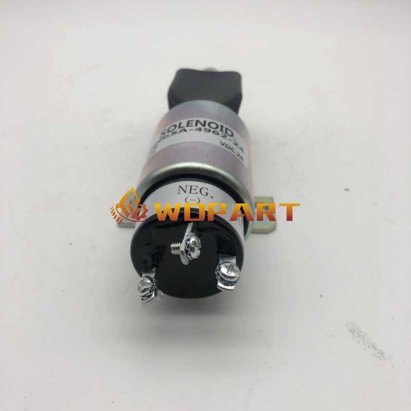 1751-24E7U1B1A SA-4148-T Fuel Stop Solenoid 24V for Woodward Hyundai Excavator R160LC-7 R180LC-7 R170W-7 6D24